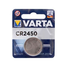 CR2450 Varta 3V gombelem, Litium - VARTA CR2450